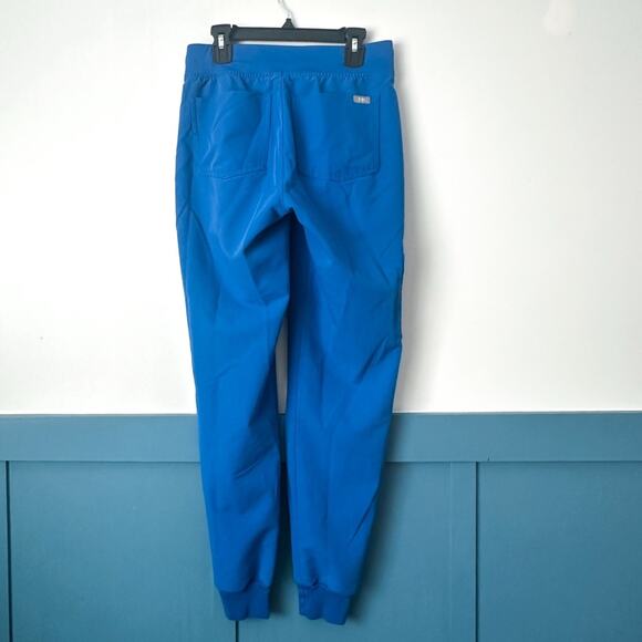 Figs XXS Zamora Jogger Scrub Pants Royal Blue Womens - Picture 4 of 7